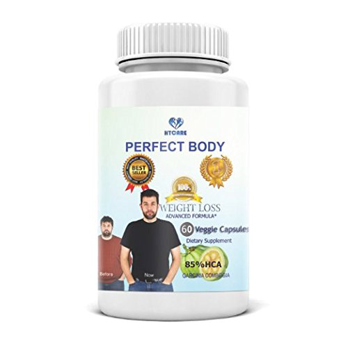 Perfect Body - Best Garcinia Cambogia Weight Loss Formula - 100% Pure Garcinia Cambogia HCA Extract 3,000mg/day Max Dose & Highest Potency Ever Available