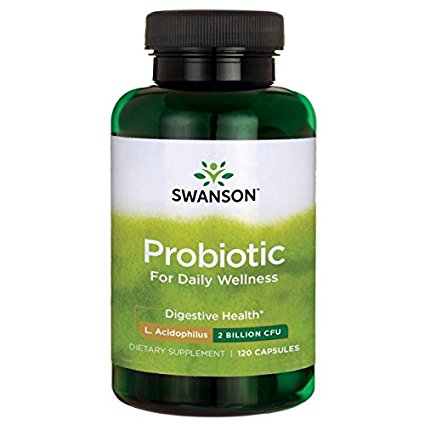 Swanson Probiotic for Daily Wellness 2 Billion Cfu 120 Caps
