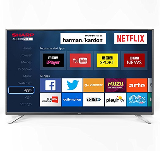 Sharp LC-32CFG6022K 1080p 32-Inch Smart Full HD TV with Freeview