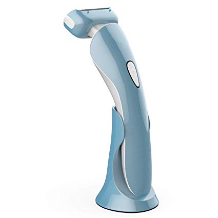 Electric Lady Shaver, Rechargeable Painless Womens Shaver Razor Bikini Trimmer Body Hair Removal for legs and Underarms with LED Light, Wet and Dry Safe to Use, BAS-A