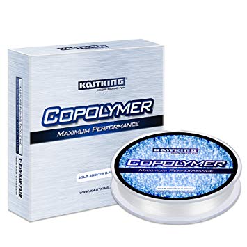 KastKing Copolymer Fishing Line for Saltwater Fishing, Freshwater Fishing, Bass Fishing and Trout Fishing, Strong and Ultra Invisible