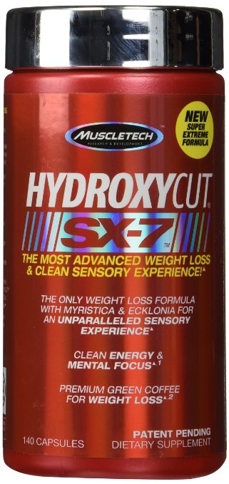 Hydroxycut SX-7 140 Capsules