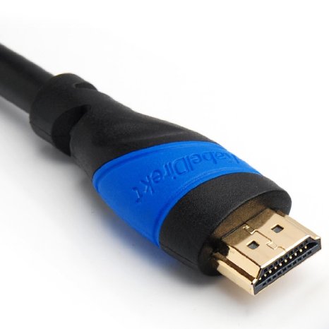 KabelDirekt (1 foot) HDMI Cable (1080p 4K 3D High Speed with Ethernet ARC) - TOP Series
