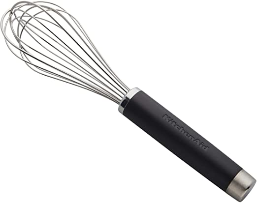 KitchenAid KO060OHOBA Gourmet Utility Whisk, one size, Matte Black