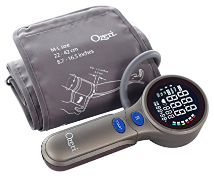 ozeri Bp8H Upper Arm Blood Pressure Monitor with Intelligent Hypertension Detection