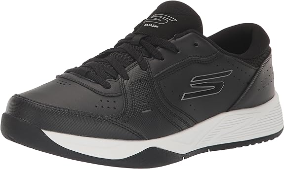 Skechers Men's Viper Court Smash-Athletic Indoor Outdoor Pickleball Shoes | Relaxed Fit Sneakers