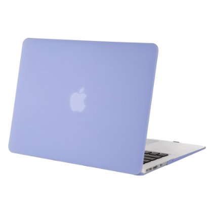 Mosiso MacBook Air 11.6" Case, Ultra Slim Soft-Touch Plastic Hard Case Cover for MacBook AIR 11-inch (Models: A1370 and A1465) (Serenity Blue) with One Year Warranty