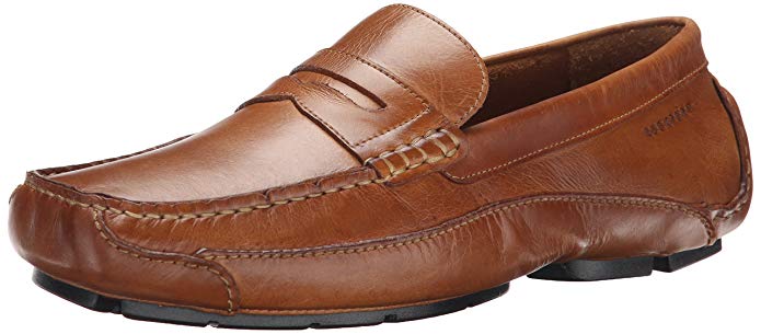 Rockport Men's Luxury Cruise Penny Tan Loafer