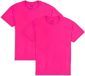 Fruit of the Loom Men's Eversoft Cotton T Shirts, Breathable & Moisture Wicking with Odor Control, Sizes S-4x