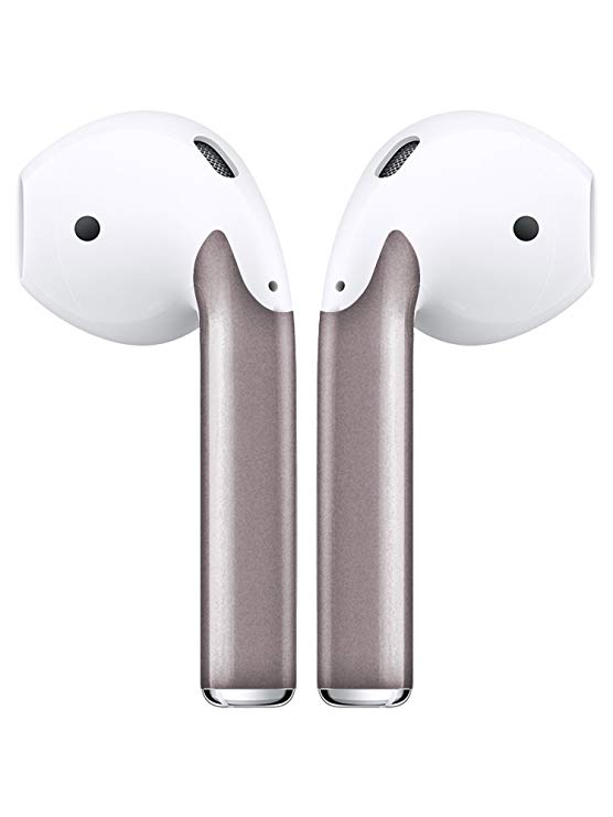 AirPod Skins Stylish and Protective Wraps - Covers for Your Apple AirPods (Grey)
