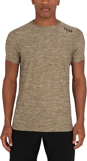 TCA Men’s Galaxy Short Sleeve Running Gym Top