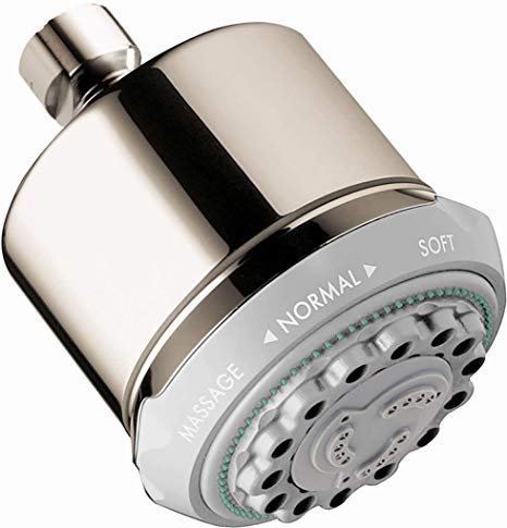 Hansgrohe 28496831 Clubmaster Shower Head, Polished Nickel