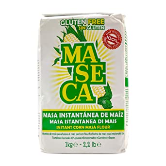 Maseca Instant Yellow Corn Masa Flour 4.4lb | Masa Instantanea de Maiz Amarillo 2.2kg