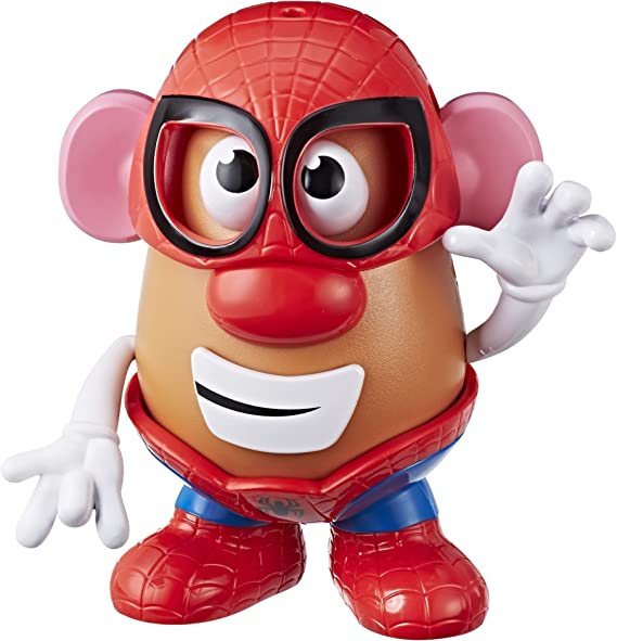 Potato Head Marvel Spider-Spud, Spider-Man Toys for 3 Year Old Boys and Girls and Up, Kids Toys, Includes 10 Parts and Pieces