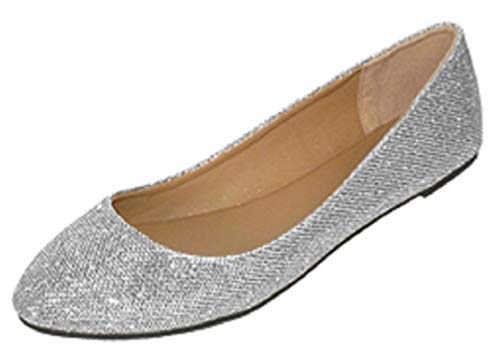 Shoes 18 New Womens Sequins Ballerina Ballet Flats Shoes 5 Colors Available