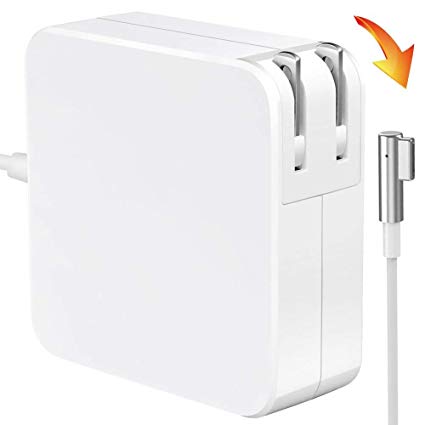 TKKOK Charger 60W Compatible for MacBook Pro Magsafe L-Tip Power Adapter Replacement Compatible for MacBook Pro 13-inch [Before Mid 2012]