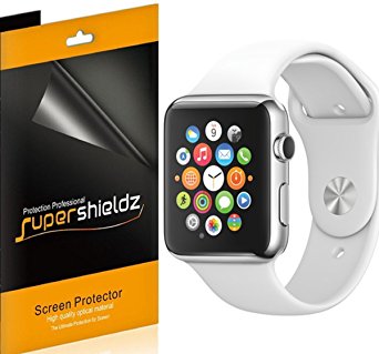 [6-Pack] Supershieldz- Anti-Glare & Anti-Fingerprint (Matte) Screen Protector Shield For Apple Watch 42mm   Lifetime Replacements Warranty - Apple Watch Sport and Apple Watch Edition (42mm ONLY)