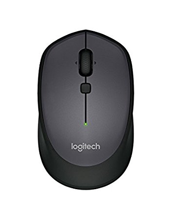 Logitech M335 Wireless Mouse for Windows, Mac and Chrome - Black