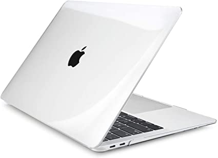 Dongke Newest MacBook Air 13 inch Case 2020 2019 2018 Release A1932, Lightweight Hard Shell Cover for MacBook Air 13.3 with Touch ID & Retina Display 2018 2019 (Crystal Clear)