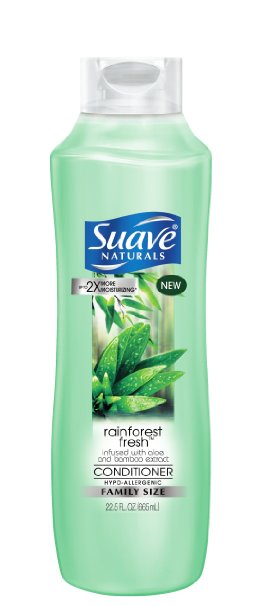 Suave Naturals Conditioner, Rainforest Fresh, 22.5oz