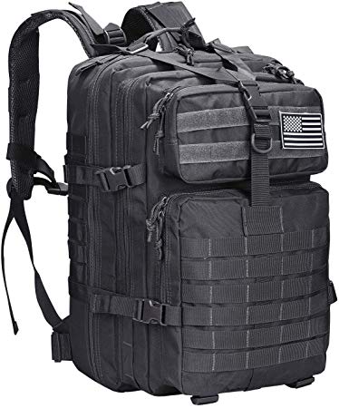 Prospo 40L Military Tactical Backpack Molle Shoulder Bag Rucksack Assault Pack Daypack for Camping Trekking Hunting Fishing