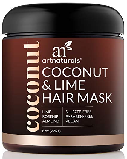 Artnaturals Coconut Lime Hair Mask, 8 Ounce