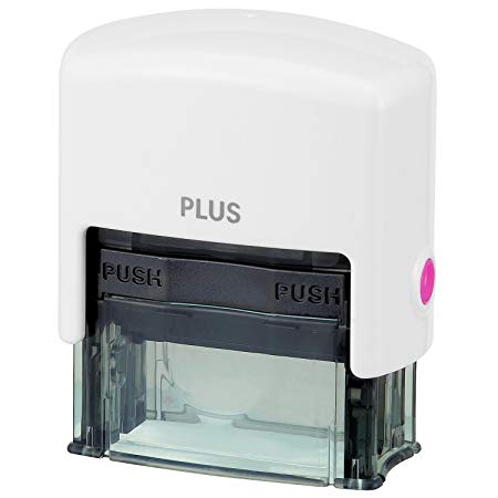 Plus Guard Your ID Stamp, Small, Glossy White, 1 Pad