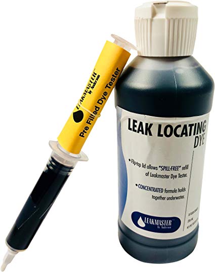 Pool Leak Detection Kit | Concentrated Blue Pool Dye Perfect Lighter Background Pools | Solves #1 Complaint DIYers (Blue)