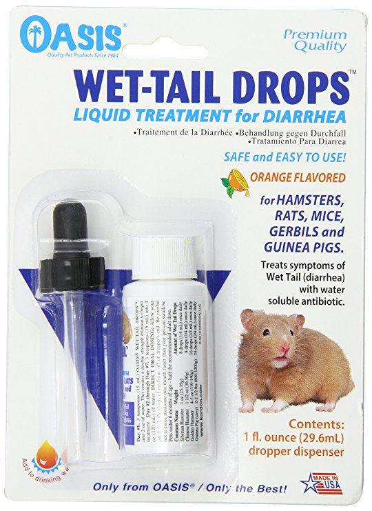 OASIS  #80064   Wet Tail Drops- Liquid Treatment for Diarrhea, 1-Ounce