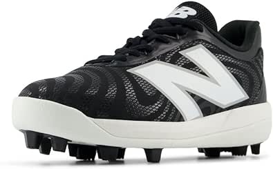 New Balance unisex-child 4040 V7 Rubber-molded Baseball Shoe