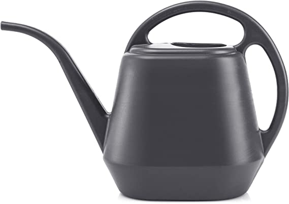 Fasmov Plastic Watering Can, Grey, 1-Gallon