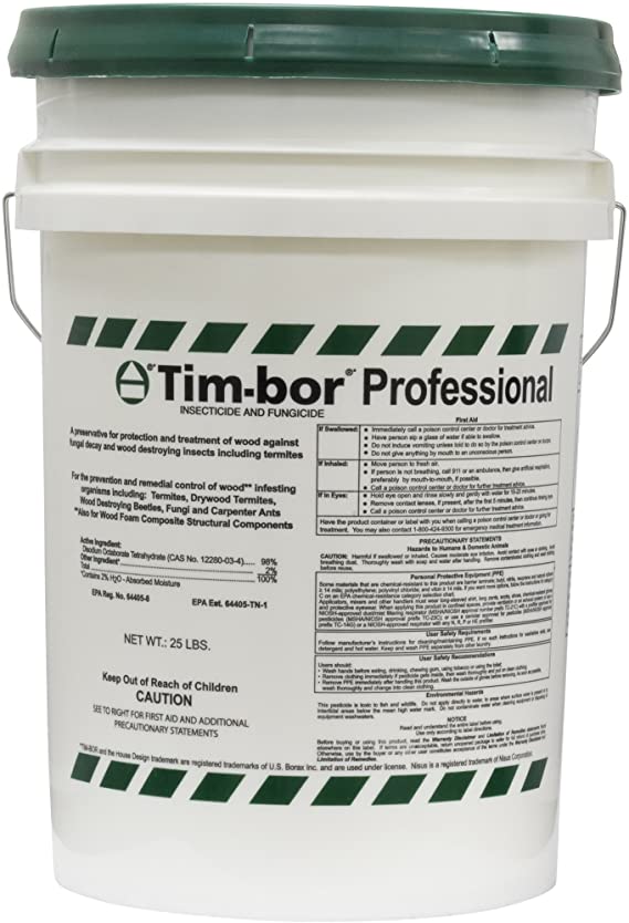 Timbor Insecticide Termiticide Fungicide - 25 Lbs