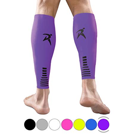 Rymora Calf Compression Sleeves for Men and Women (for Sports, Running, Shin Splints)