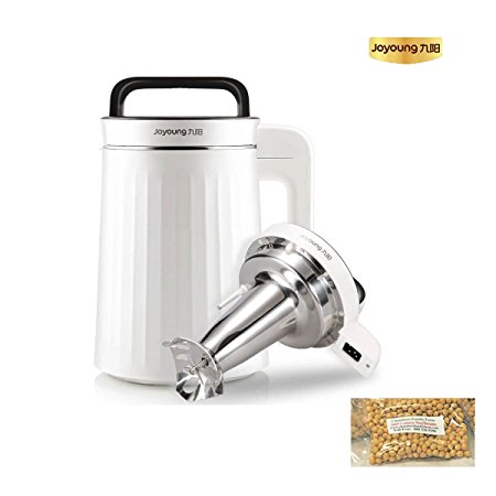 [Official] BONUS PACK! Joyoung DJ13U-G91 Easy-Clean With Warming Feature Automatic Hot Soy Milk Maker with FREE Soybean Bonus Pack - 1 Year Official Warranty Coverage