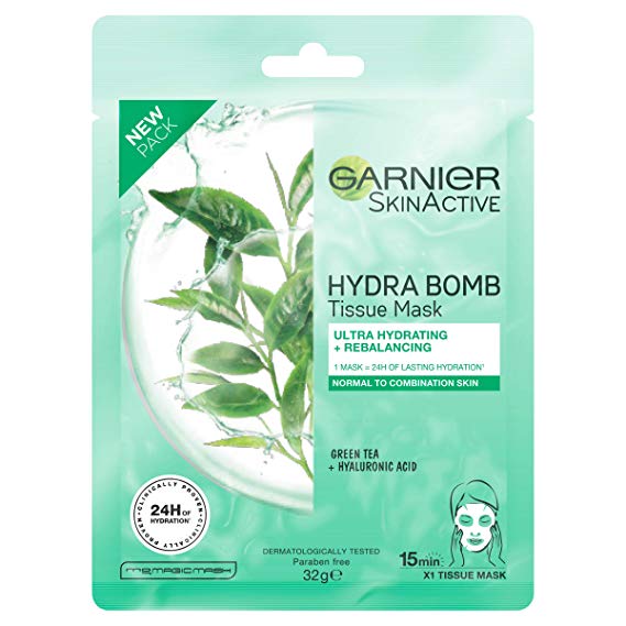 Garnier SkinActive Hydra Bomb Tissue Face Mask Green Tea