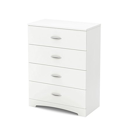 South Shore Step One 4-Drawer Chest, Pure White