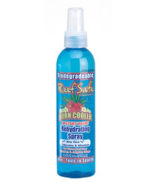 Reef Safe Beach Buff Instant Relief Sun Burn Cooler with Lidocaine Spray