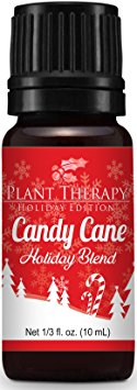 Candy Cane Holiday Synergy Essential Oil Blend 10 ml. 100% Pure, Undiluted, Therapeutic Grade.