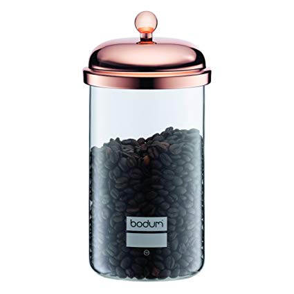 Bodum Chambord Classic Storage Jar, 34-Ounce, Copper