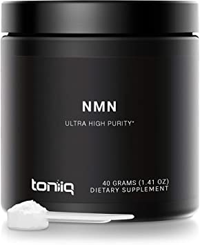 Ultra High Purity NMN Powder - 40 Grams - 99.7% Pharmaceutical Grade for Enhanced Absorption - Fully Stabilized Formula - Naturally Boost NAD+ Levels - Nicotinamide Mononucleotide Powder Supplement