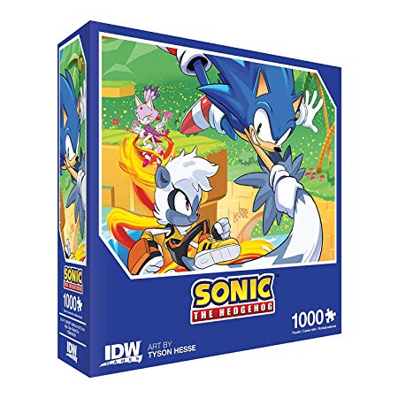 IDW Games Sonic The Hedgehog: Too Slow! Premium Jigsaw Puzzle
