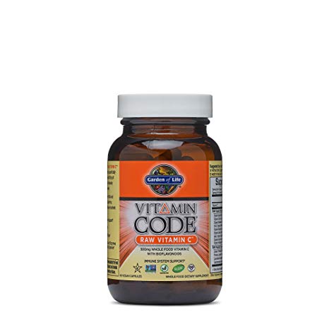 Garden of Life Vitamin Code Raw Vitamin C 60 Capsules