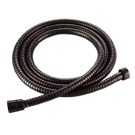 KES I3200-7 Extended Length Replacement 79-Inch Stainless Steel Interlock Handheld Shower Hose Oil Rubbed Bronze