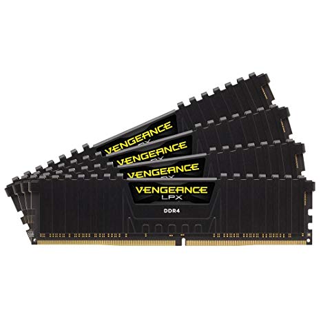 Corsair Vengeance LPX 32GB (4 x 8GB) DDR4 DRAM 2133MHz (PC4-17000) C13 memory kit for DDR4 Systems