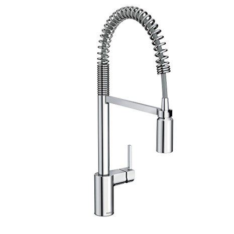 Moen 5923 Align One-Handle Pre-Rinse Spring Pulldown Kitchen Faucet, Chrome