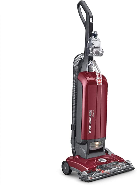 Hoover WindTunnel Max Bagged Upright, Red, UH30600