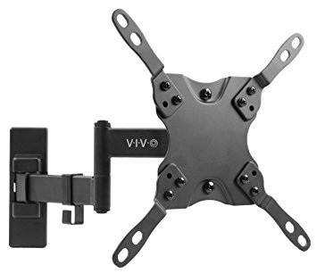 VIVO Full Motion Tilt Swivel TV Wall Mount VESA Bracket Stand | Fits 13" to 42" Flat Screens (MOUNT-VW06)