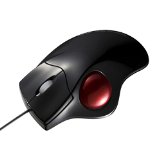 SANWA SUPPLY PC Trackball Mouse USB MA-TB39 Black