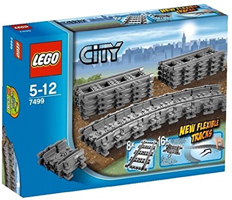 LEGO City Flexible Tracks 7499 Train Toy Accessory