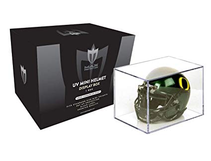 Max Pro Premium UV Mini Football/Helmet Display Box